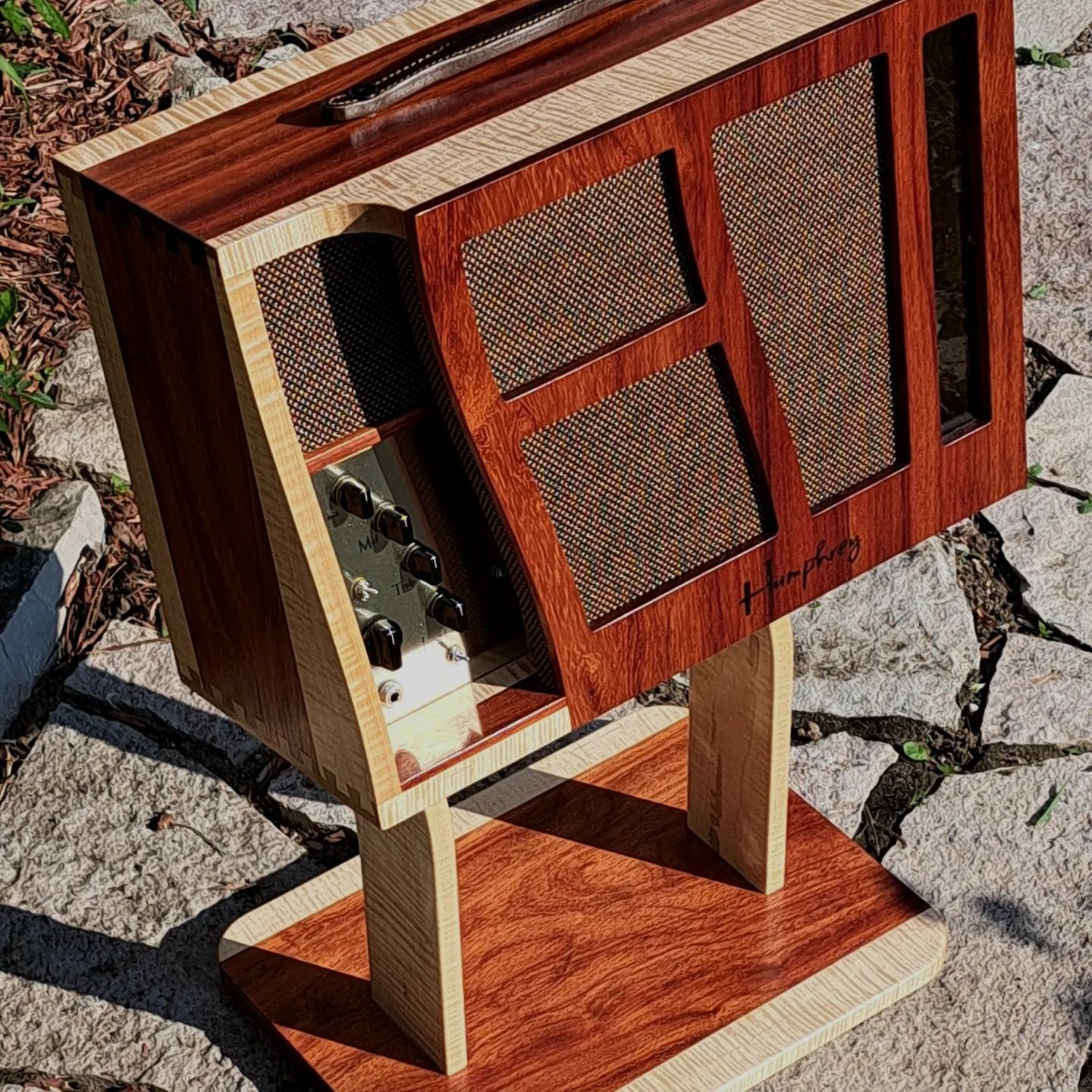 Espresso 15 Tube Amplifier - Curly Maple & Paduak