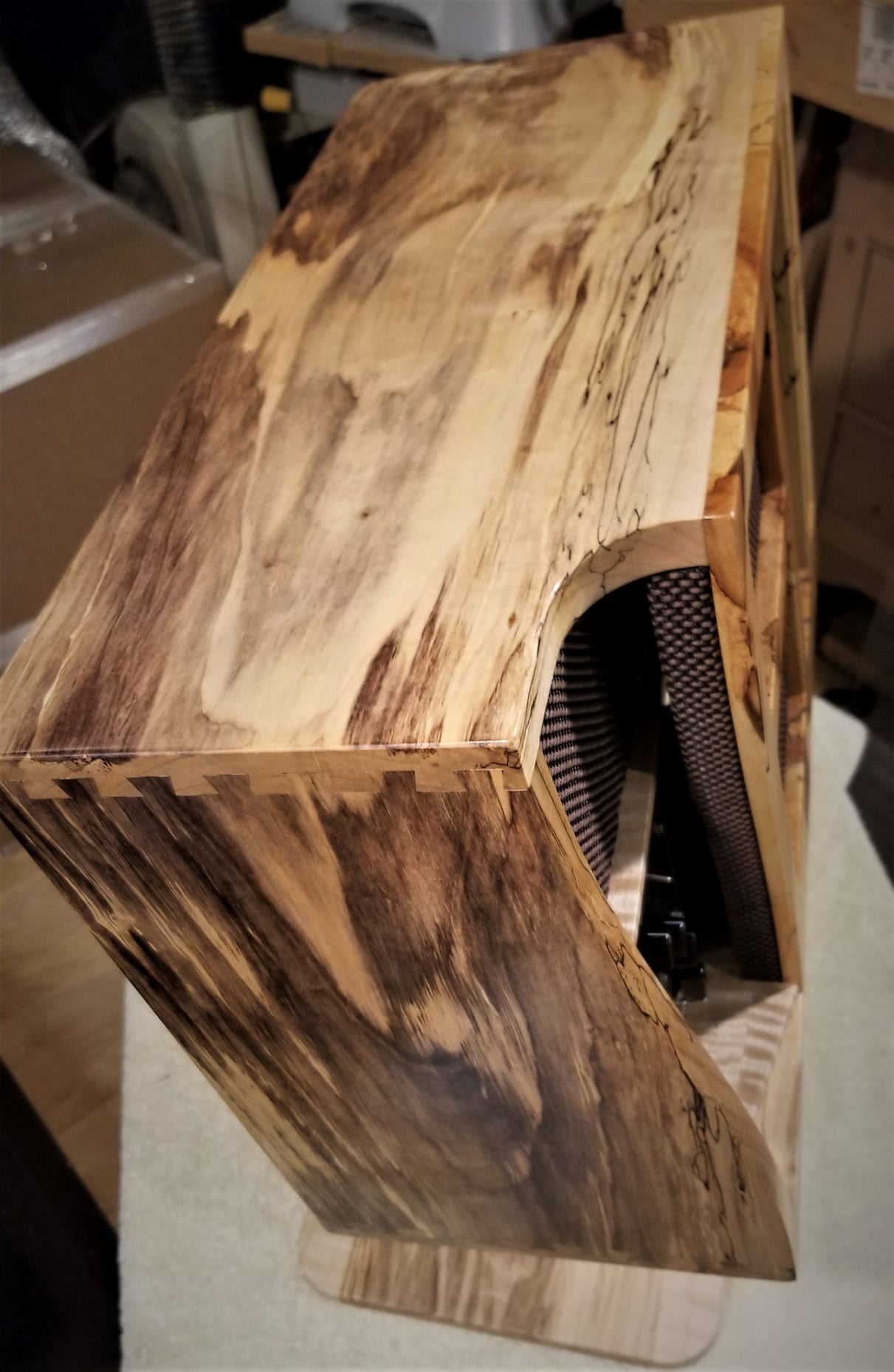Espresso 15 Tube Amplifier - Spalted Maple — 3