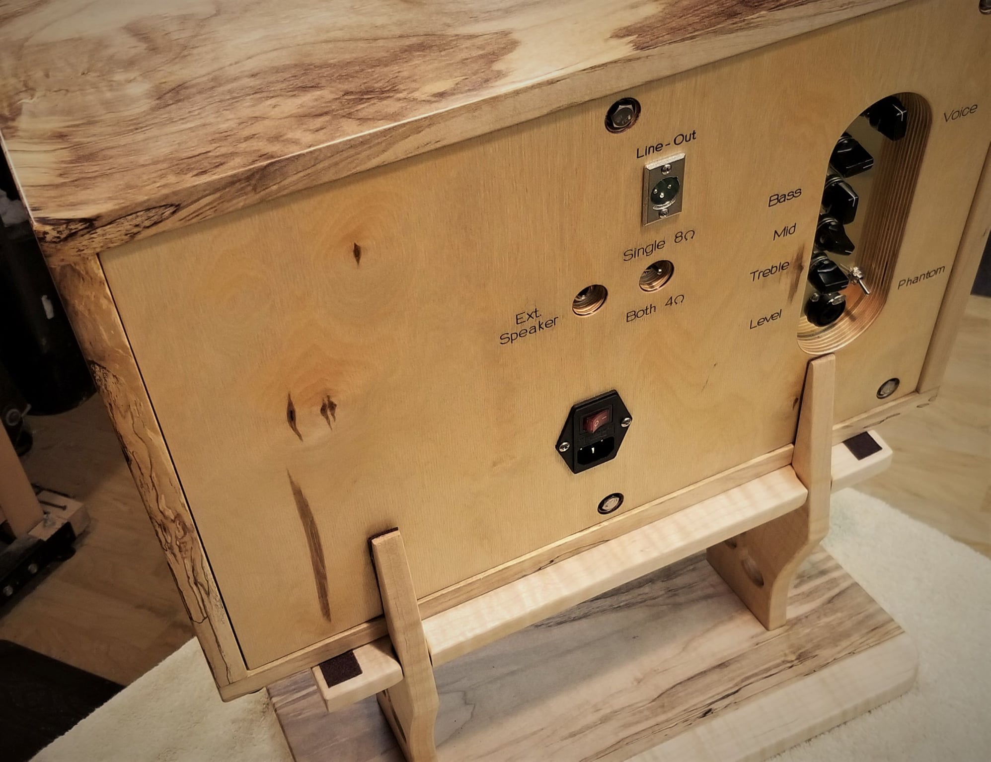 Espresso 15 Tube Amplifier - Spalted Maple — 4