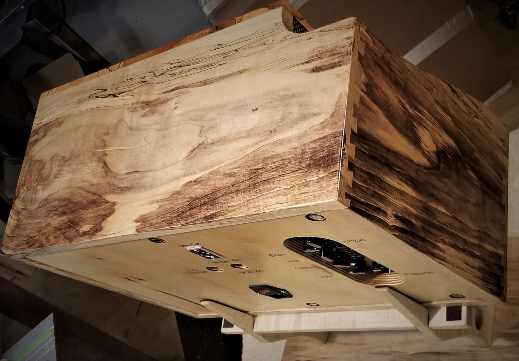 Espresso 15 Tube Amplifier - Spalted Maple — 6