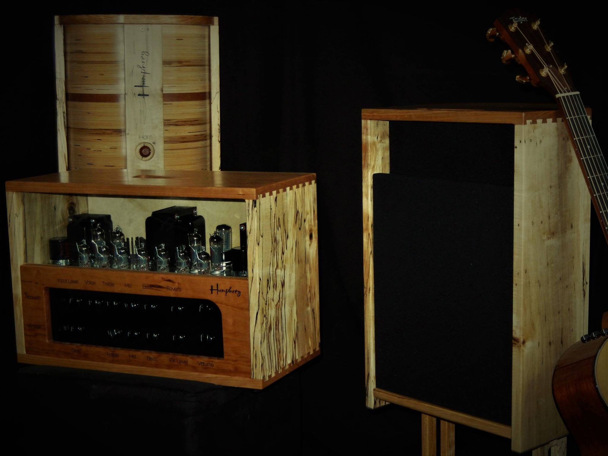 Espresso 30 Stereo & Matching Barista Speakers - Spalted Maple — 2