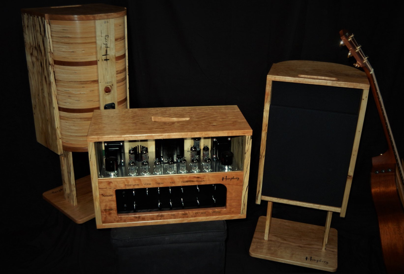 Espresso 30 Stereo & Matching Barista Speakers - Spalted Maple — 4