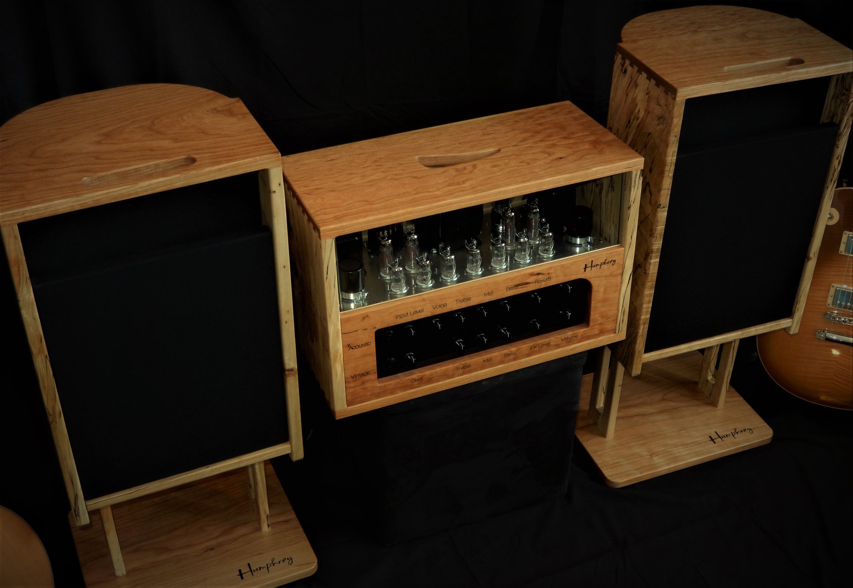 Espresso 30 Stereo & Matching Barista Speakers - Spalted Maple — 5