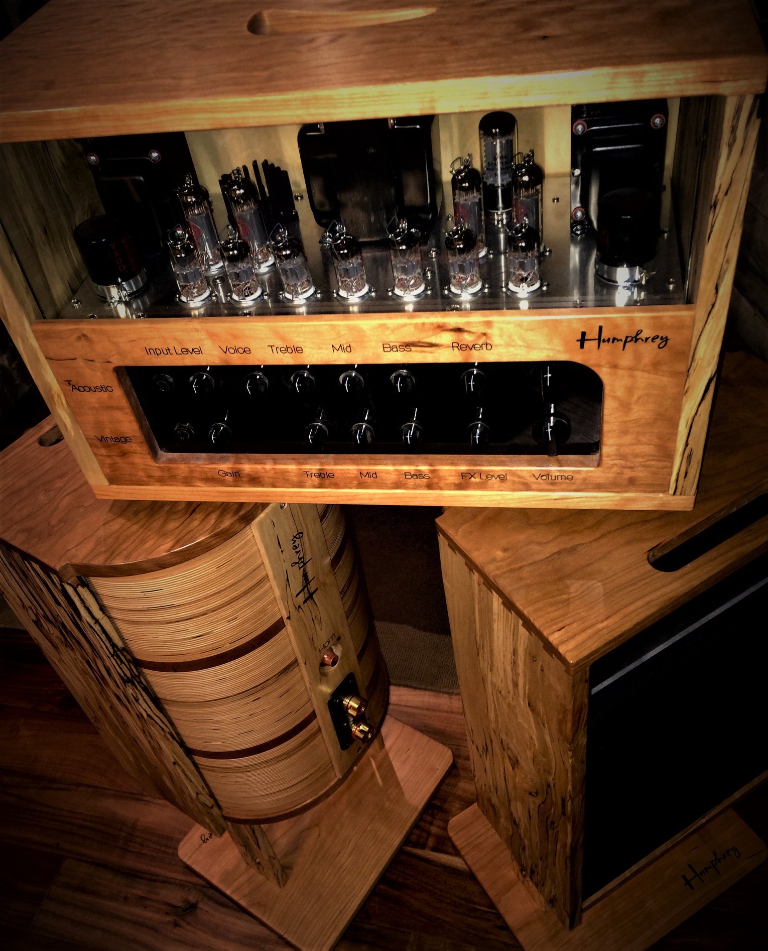 Espresso 30 Stereo & Matching Barista Speakers - Spalted Maple — 6